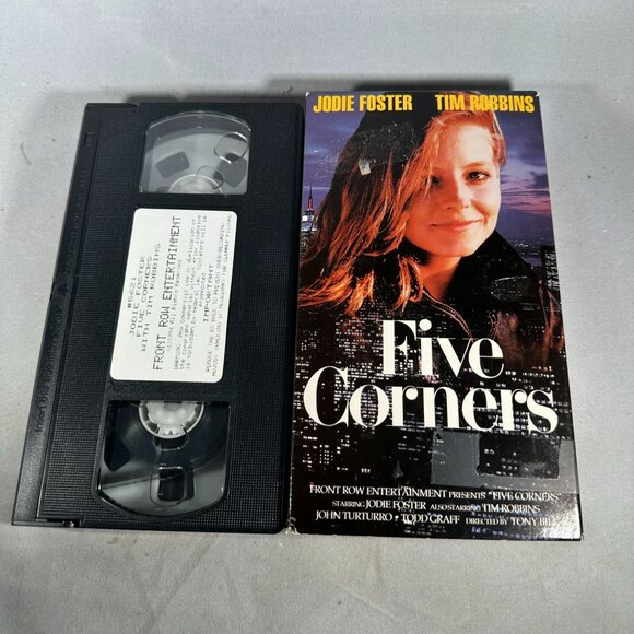 Five Corners Jodie Foster Tim Robbins Front Row Entertainment 1993 VHS Comedy - Picture 3 of 3
